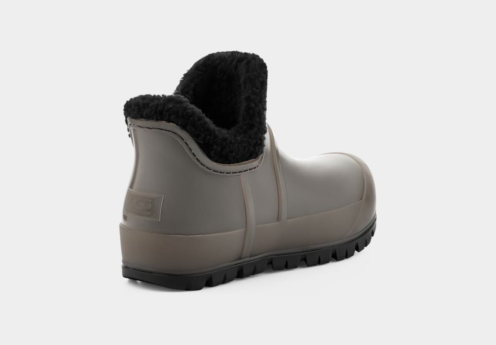 Black Ugg Raincloud Clear Women Boots | 618549-ELU