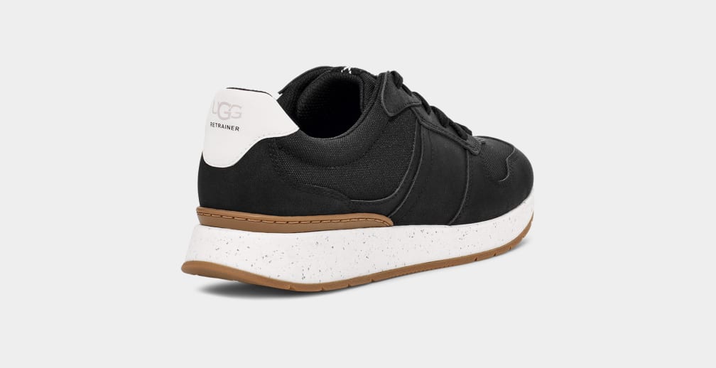 Black Ugg ReTrainer Women Sneakers | 813654-SJY