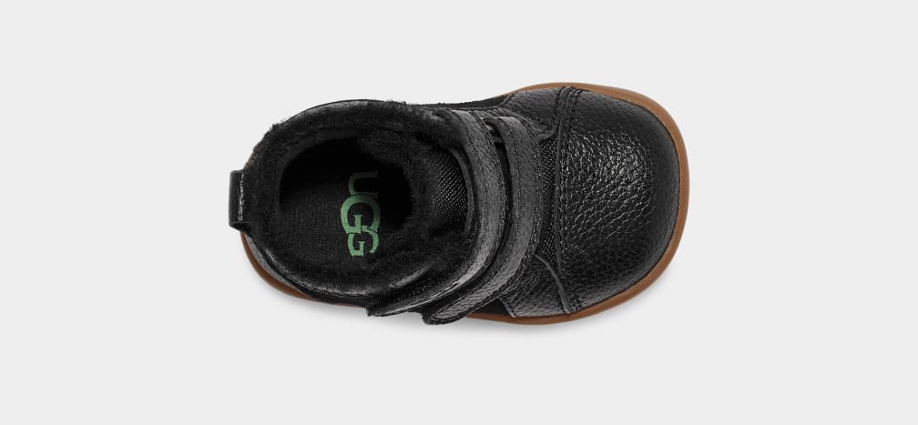 Black Ugg Rennon II Kids' Sneakers | 219834-HJU