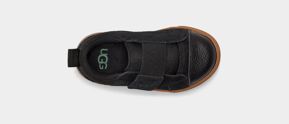 Black Ugg Rennon Low Kids' Sneakers | 370184-HLX