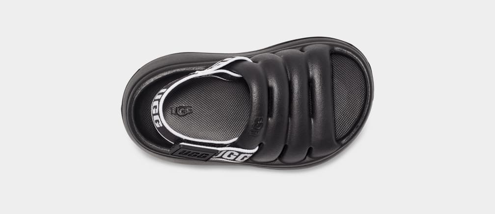 Black Ugg Sport Yeah Kids' Sandals | 905684-IJF