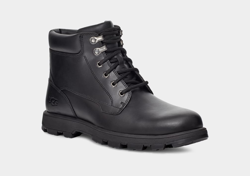 Black Ugg Stenton Men Boots | 975184-DFI