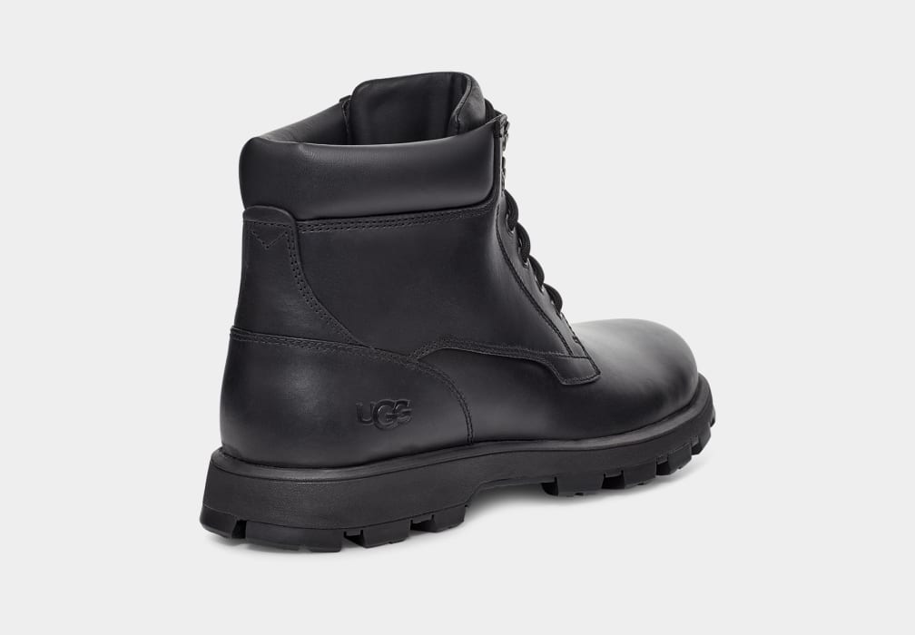 Black Ugg Stenton Men Boots | 975184-DFI