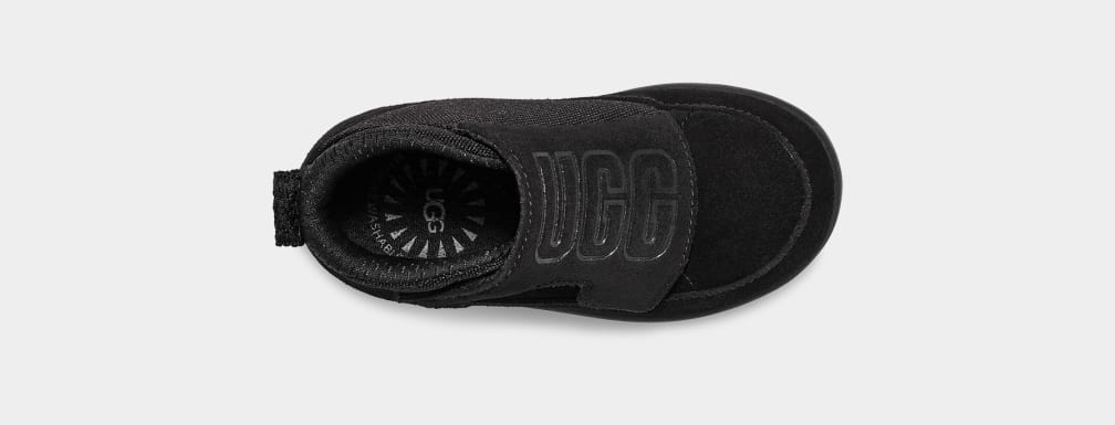 Black Ugg Stryder Washable Kids' Sneakers | 321687-ICR