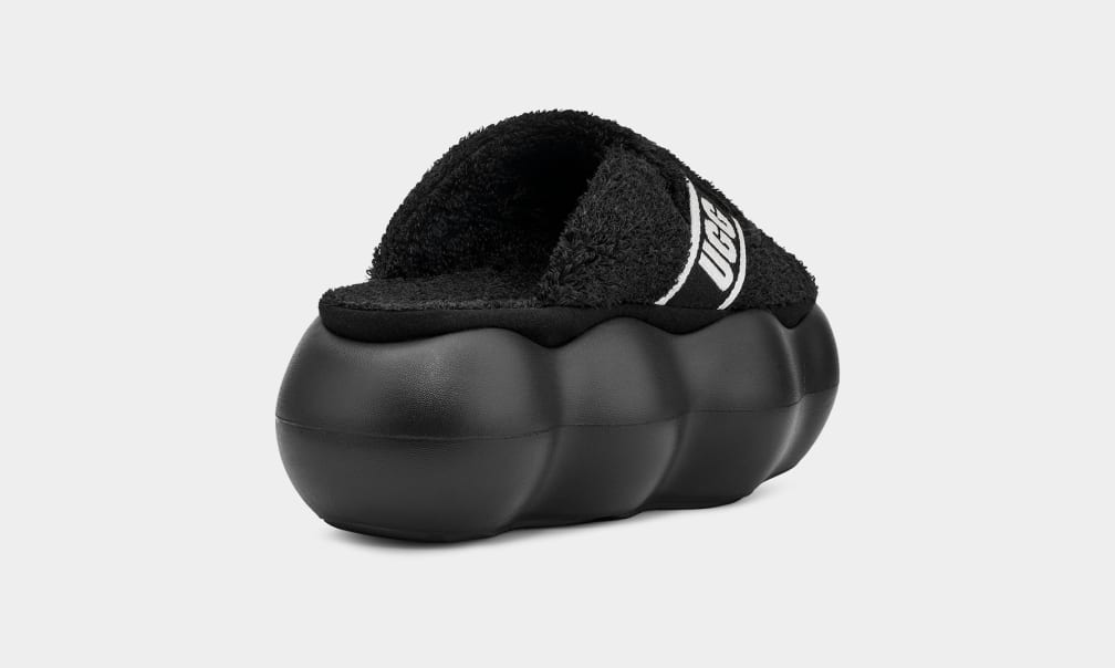 Black Ugg Sugarcloud Women Slides | 192574-SEZ