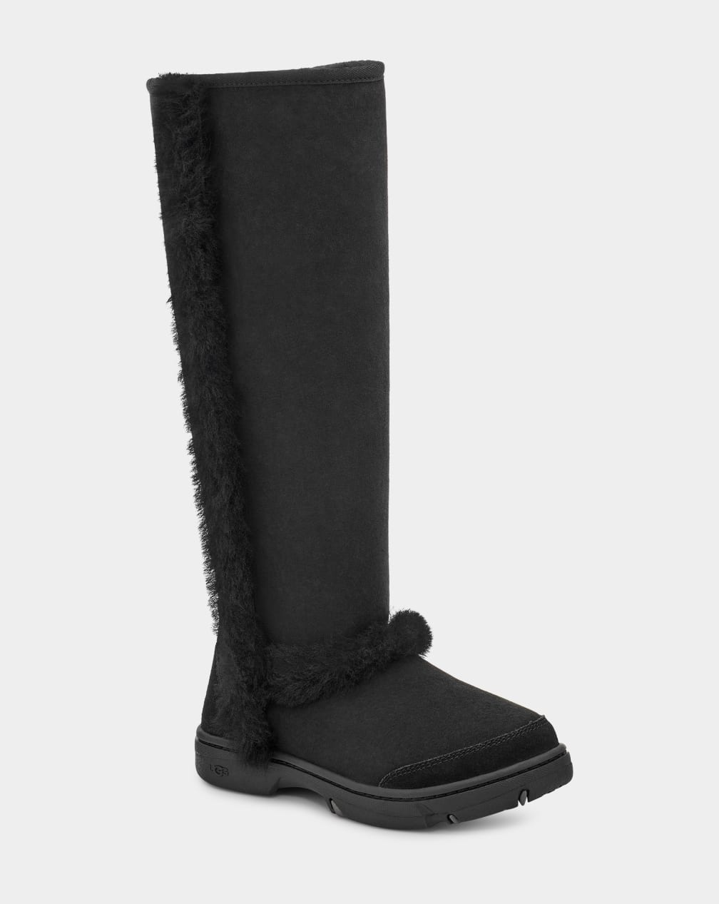 Black Ugg Sunburst Extra Tall Women Boots | 270491-ESP