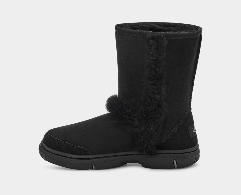 Black Ugg Sunburst Women Boots | 175089-CQS