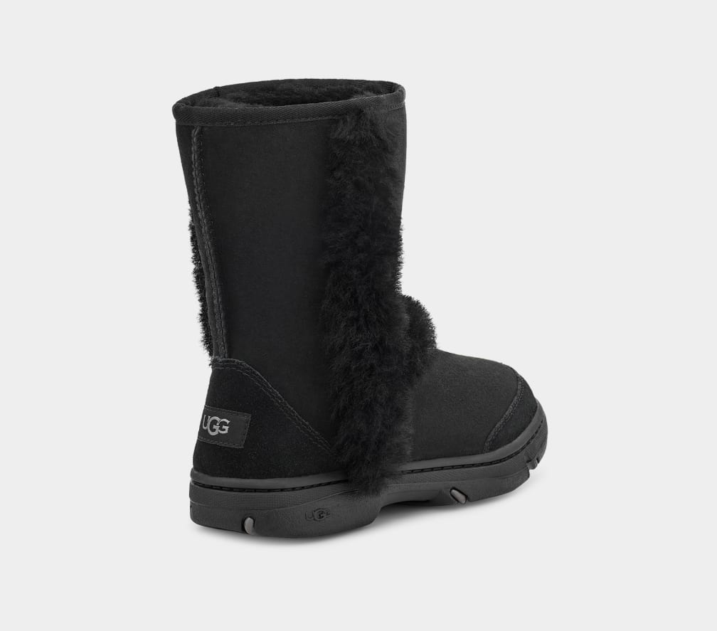 Black Ugg Sunburst Women Boots | 175089-CQS