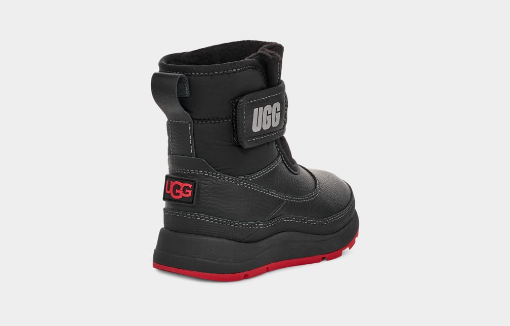 Black Ugg Taney Weather Kids' Boots | 564391-QNF