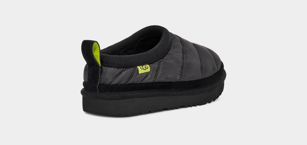 Black Ugg Tasman LTA Kids' Slippers | 204371-LJH