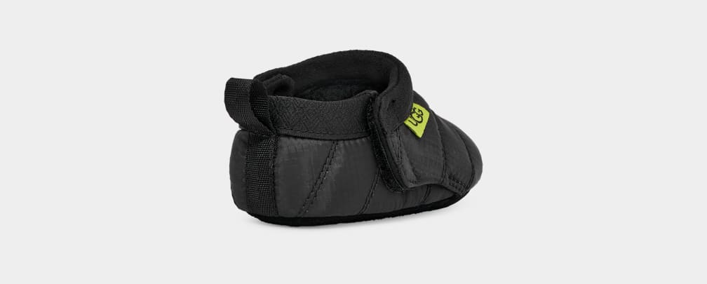 Black Ugg Tasman LTA Kids' Slippers | 429705-DGO