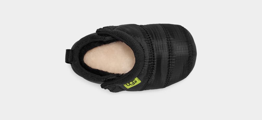 Black Ugg Tasman LTA Kids' Slippers | 429705-DGO