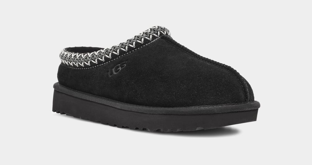 Black Ugg Tasman Men Moccasins | 052178-CGN