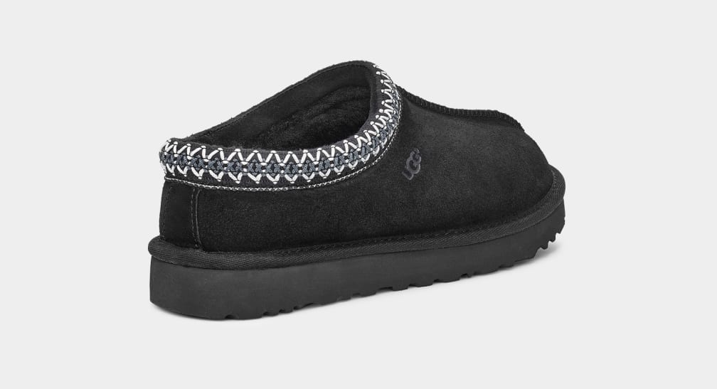 Black Ugg Tasman Women Slip On | 453189-KGW