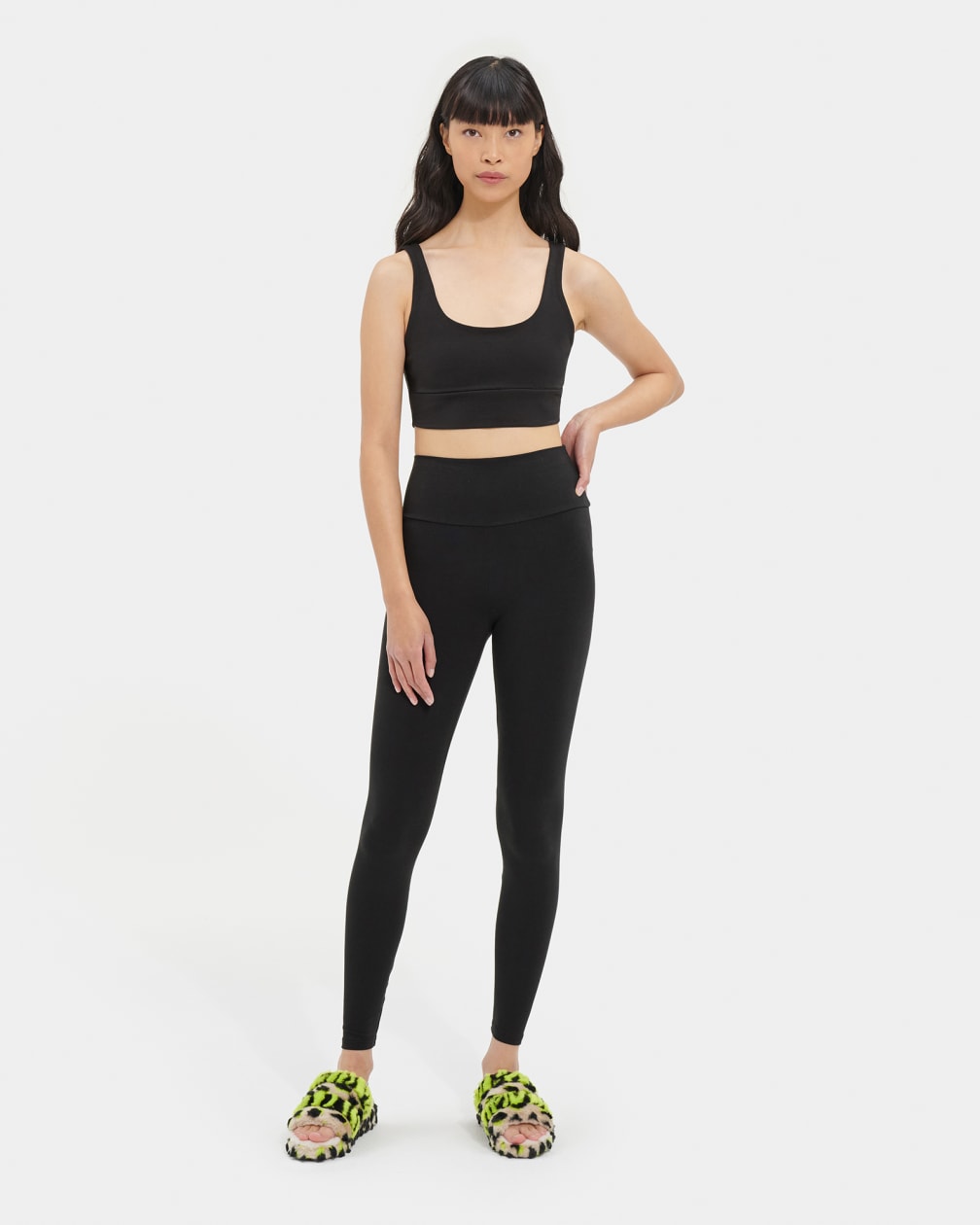 Black Ugg Zayley Bralette Women Tops | 930482-ZSV