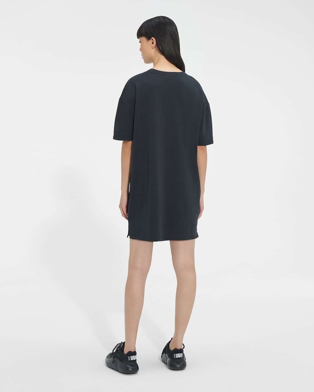 Black Ugg Zoey T-Shirt Women Dress | 104398-ICE