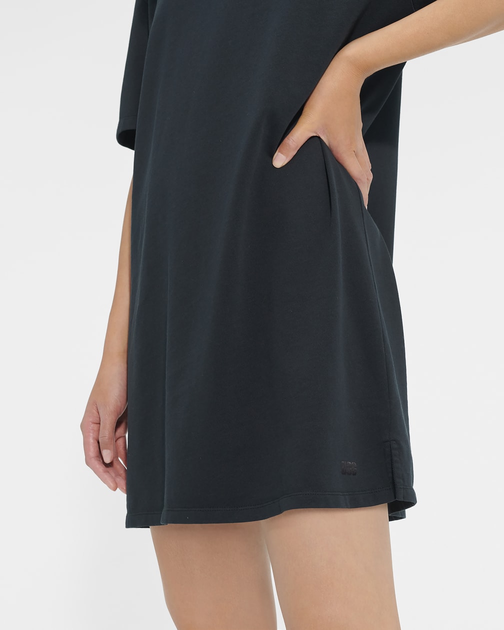 Black Ugg Zoey T-Shirt Women Dress | 104398-ICE