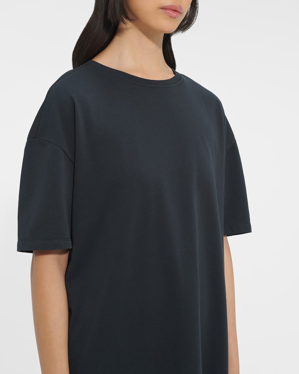 Black Ugg Zoey T-Shirt Women Dress | 104398-ICE