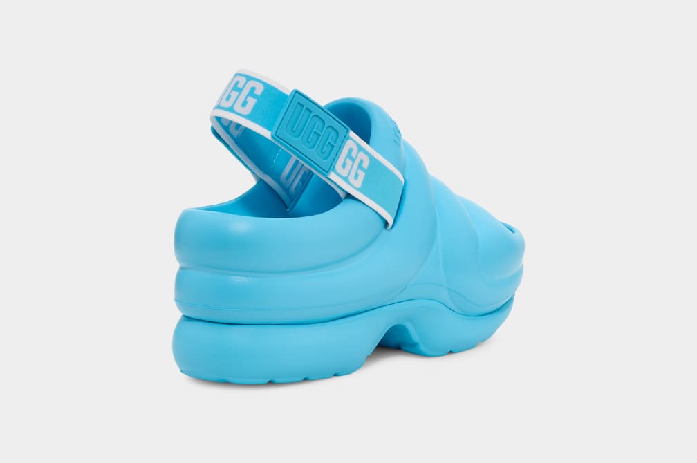 Blue Ugg Aww Yeah Women Sandals | 140923-EWN