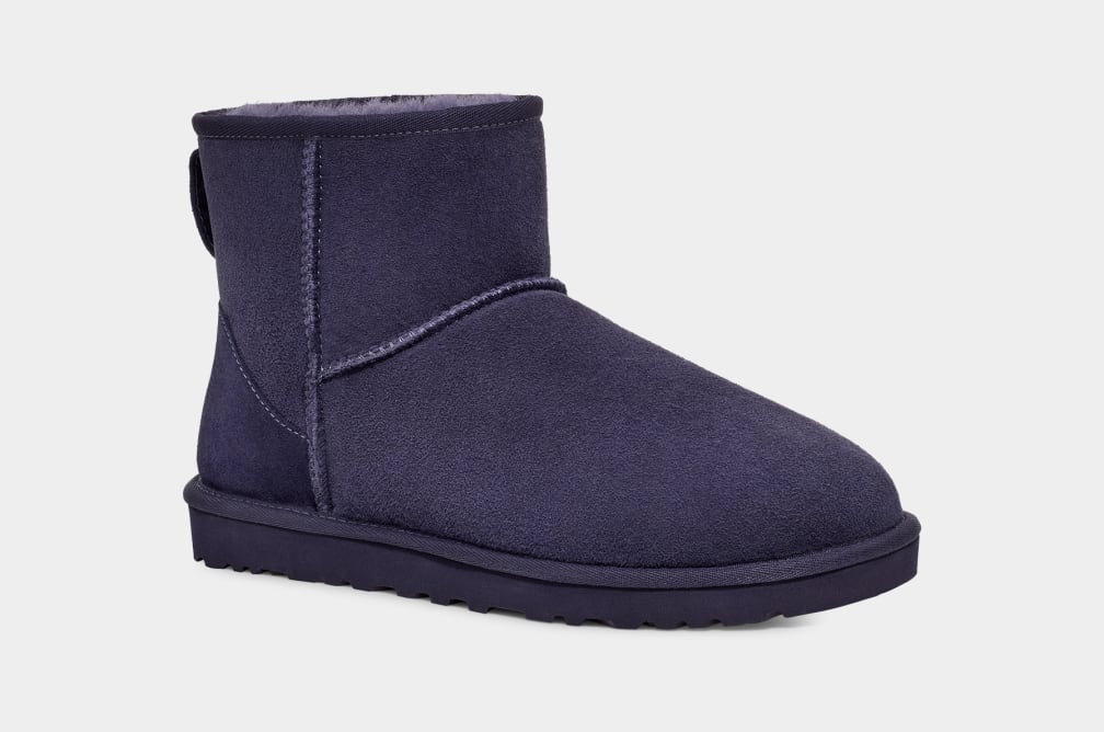 Blue Ugg Classic Mini Men Boots | 510472-MWG