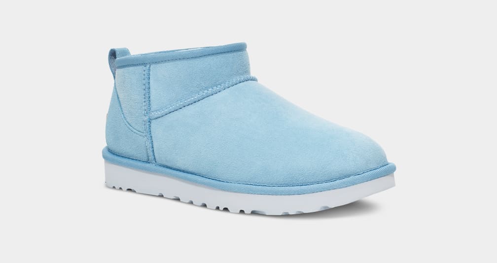 Blue Ugg Classic Ultra Mini Women Boots | 610394-BGR