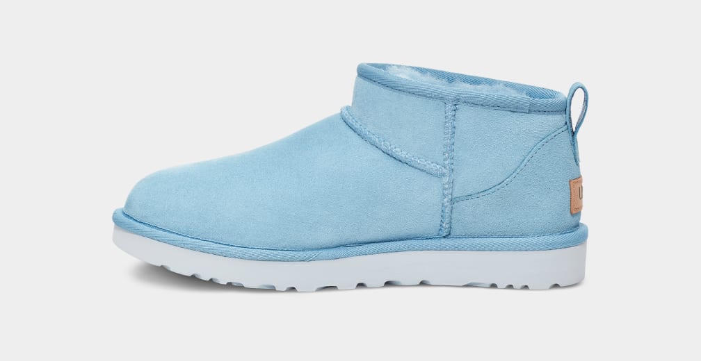 Blue Ugg Classic Ultra Mini Women Boots | 610394-BGR