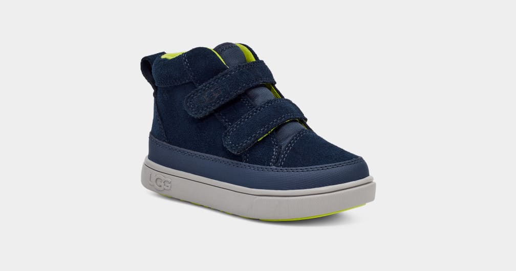 Blue Ugg Rennon II Weather Kids' Sneakers | 542913-XHQ