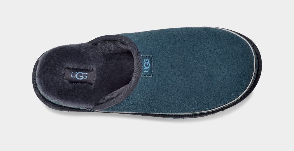 Blue Ugg Scuff Cali Wave Men Moccasins | 853704-RTC