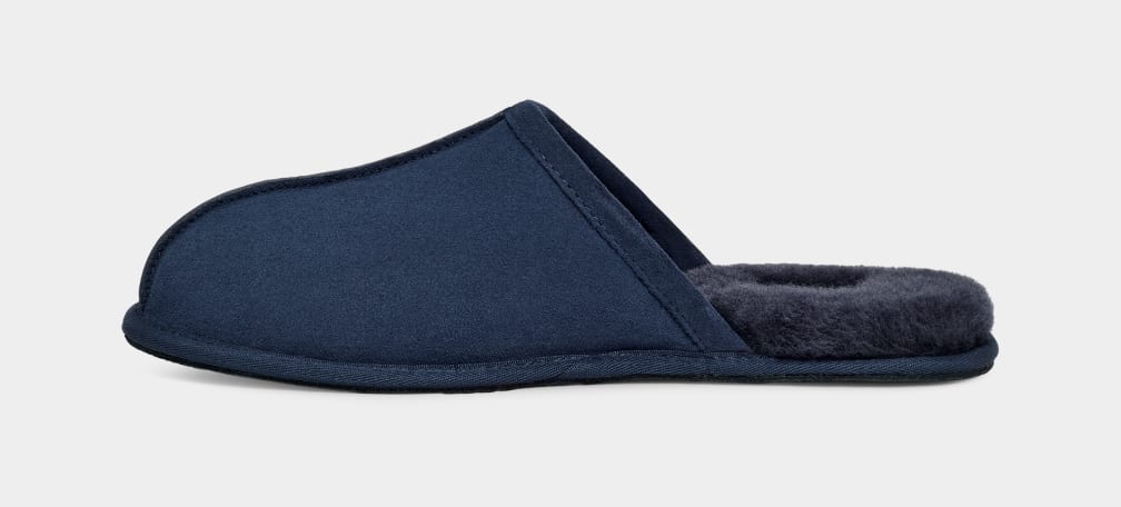 Blue Ugg Scuff Men Slippers | 952031-AIO