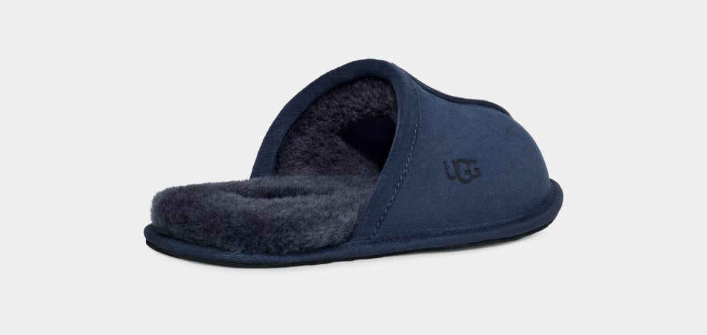 Blue Ugg Scuff Men Slippers | 952031-AIO