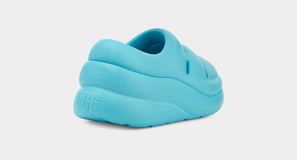 Blue Ugg Sport Yeah Women Clogs | 230897-FKE