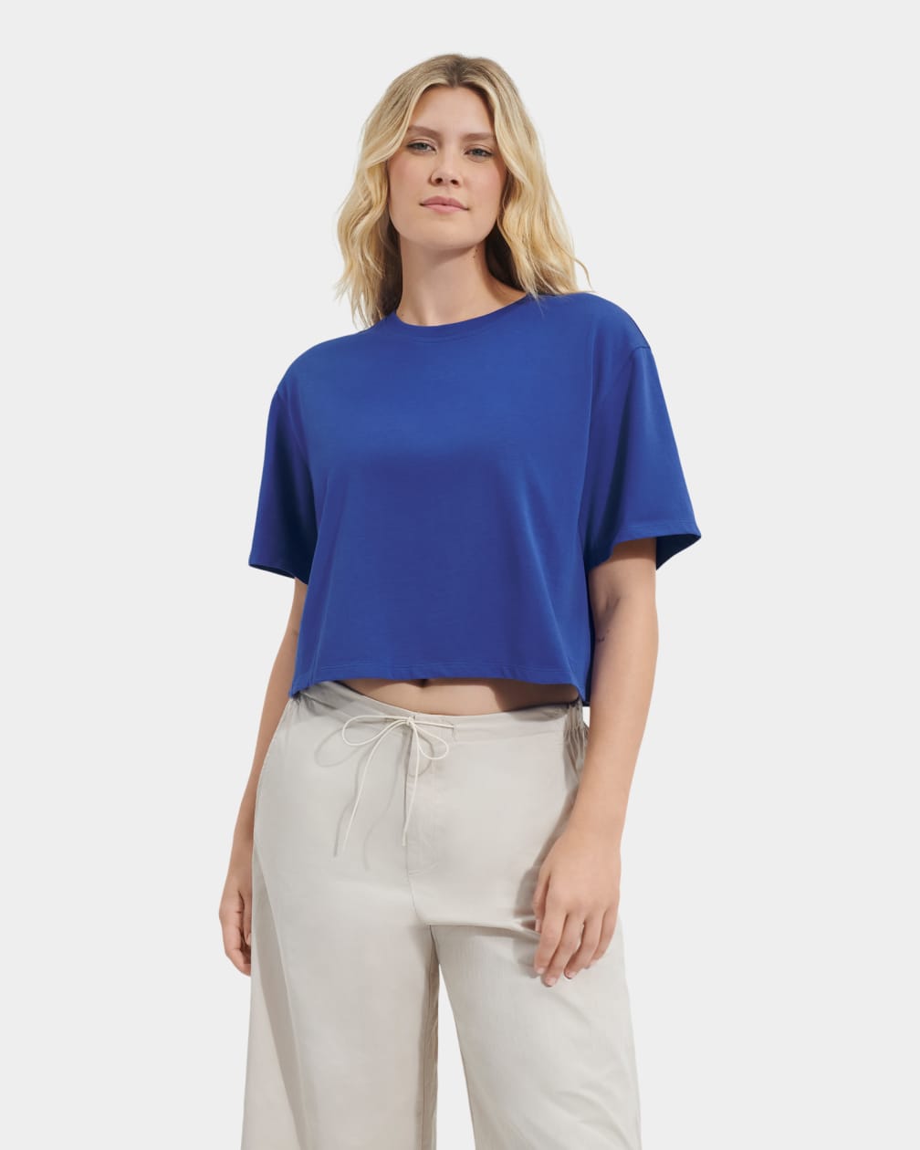 Blue Ugg Tana Cropped Women Tops | 926305-SVD