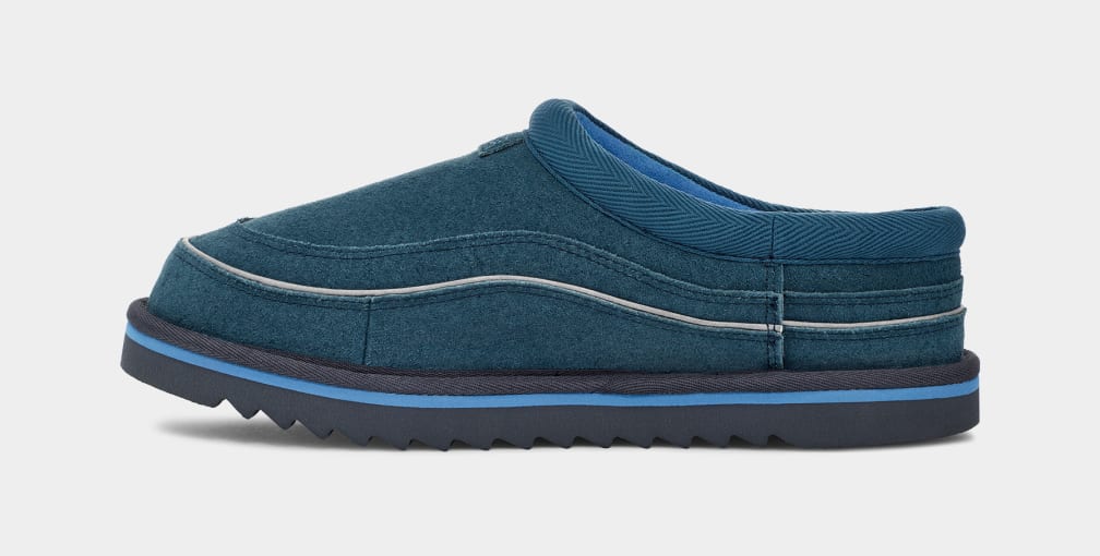 Blue Ugg Tasman Cali Wave Men Moccasins | 841970-JWE