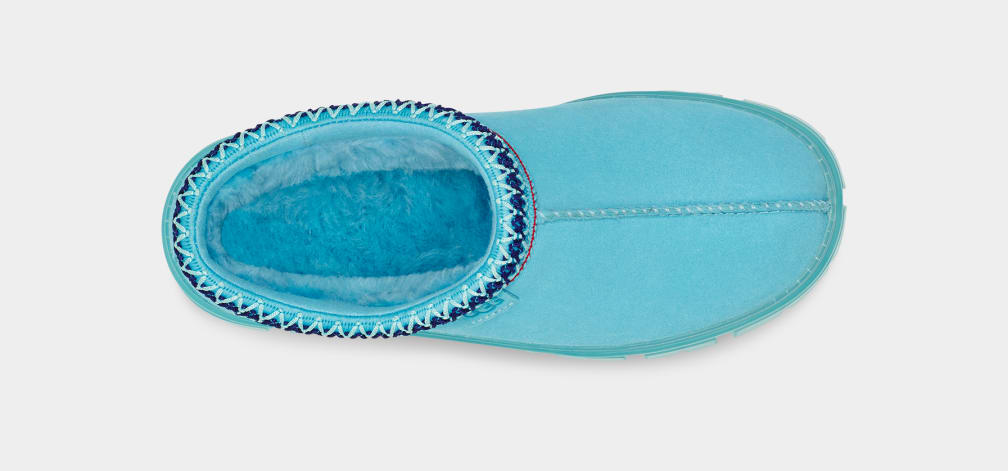 Blue Ugg Tasman Clear Women Moccasins | 853927-KQP