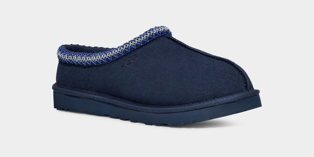 Blue Ugg Tasman Men Moccasins | 195607-NMA