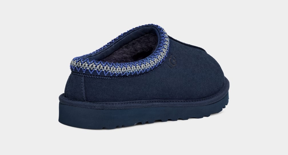 Blue Ugg Tasman Men Moccasins | 195607-NMA