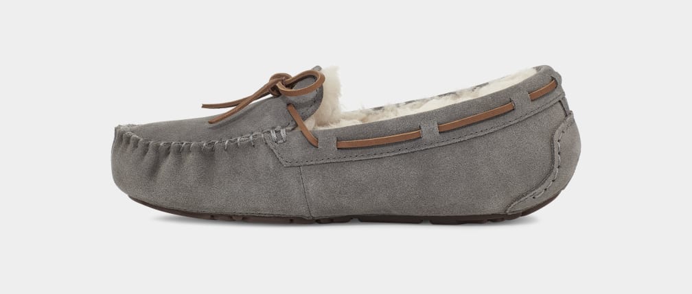 Blue / Grey Ugg Dakota Women Moccasins | 478195-DIL