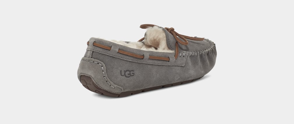 Blue / Grey Ugg Dakota Women Moccasins | 478195-DIL