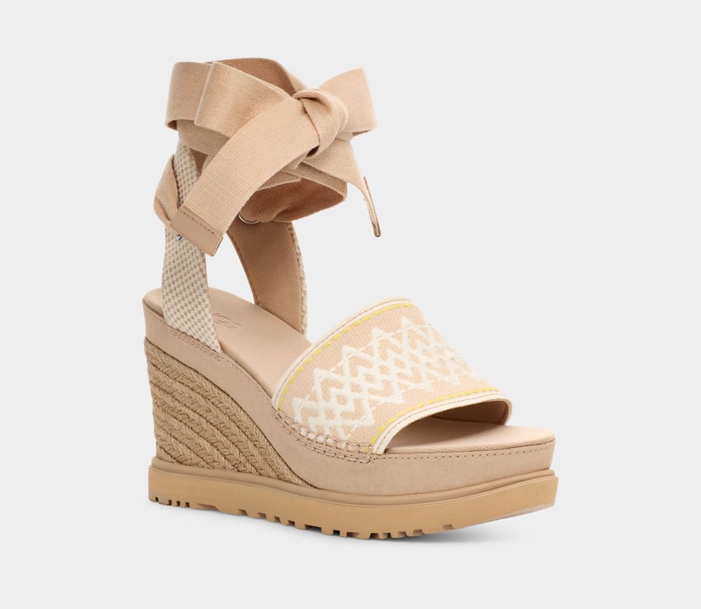 Brown Ugg Abbot Wrap Women Sandals | 349805-VCS