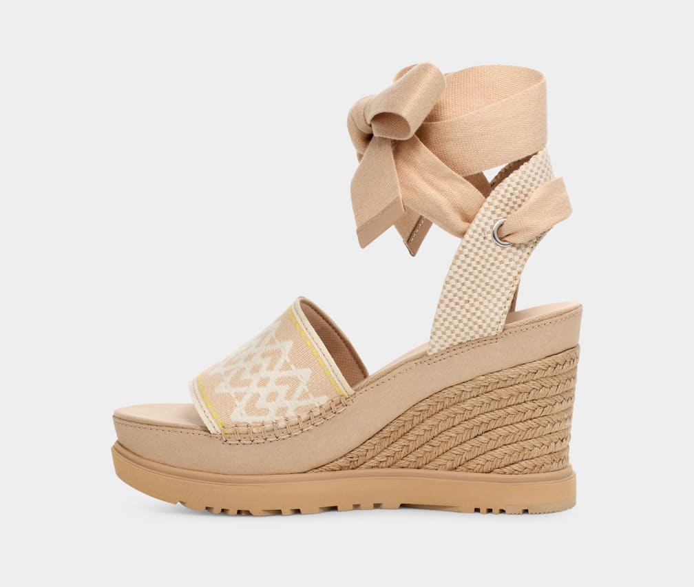 Brown Ugg Abbot Wrap Women Sandals | 349805-VCS