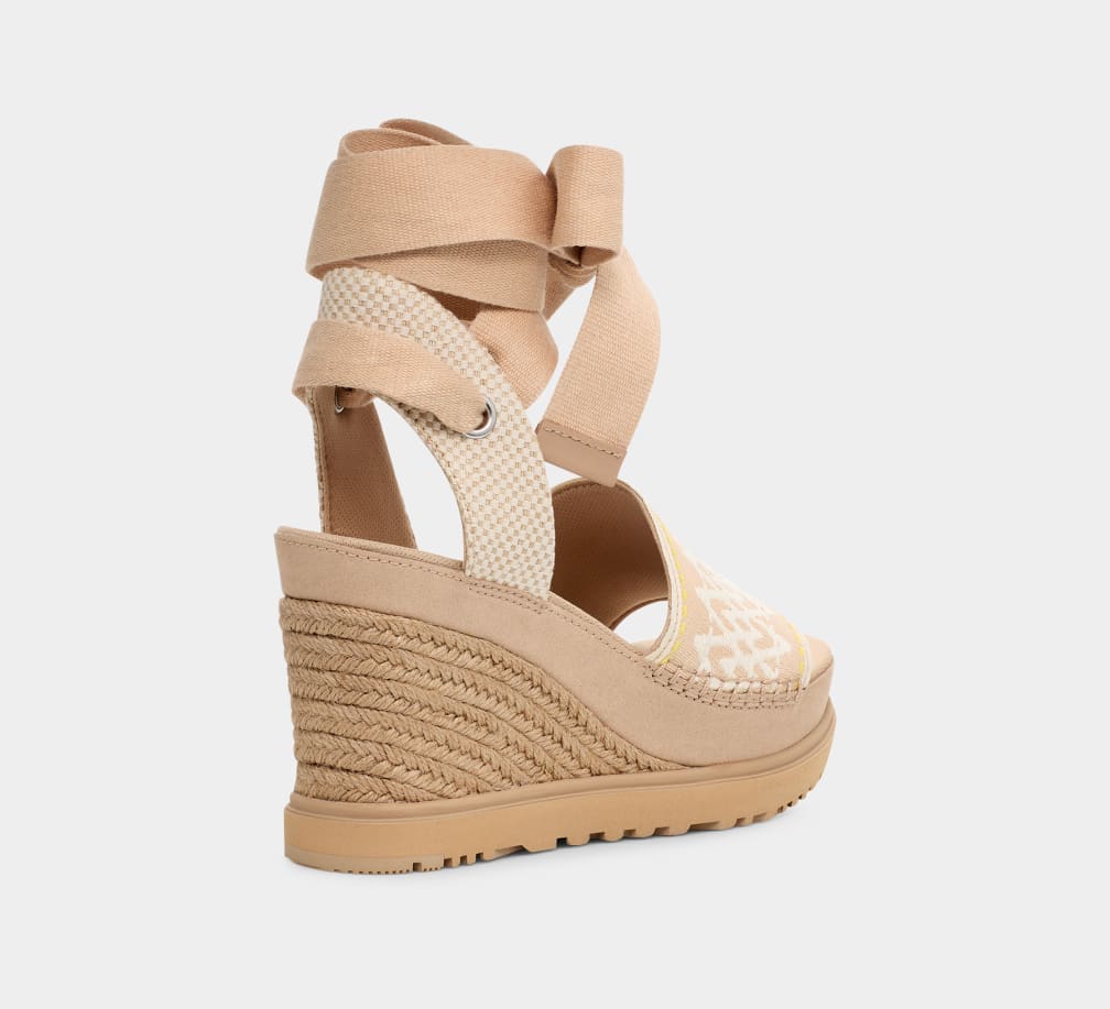 Brown Ugg Abbot Wrap Women Sandals | 349805-VCS