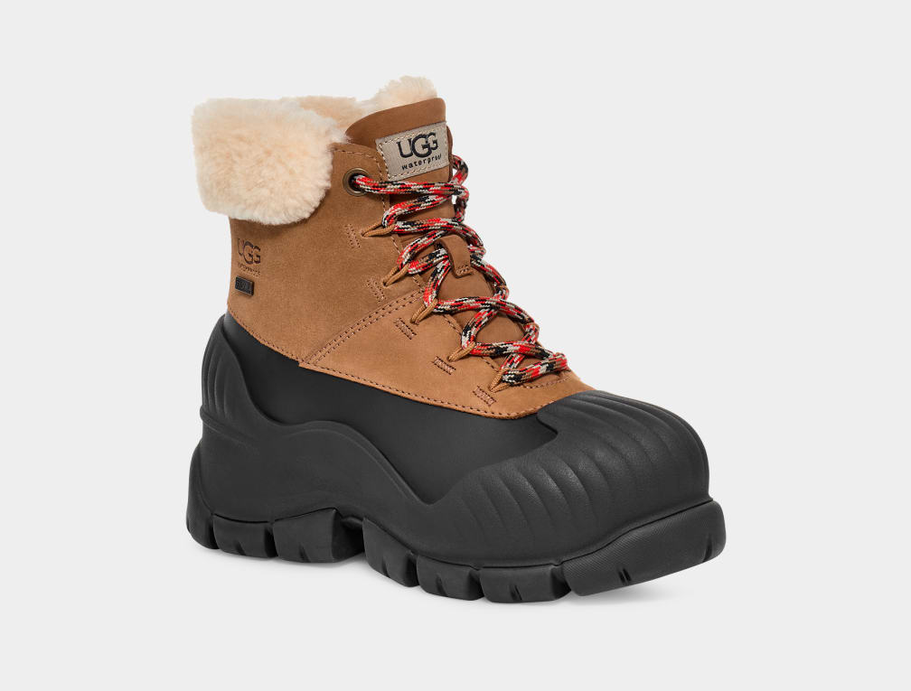 Brown Ugg Adiroam Hiker Women Boots | 096354-VKY