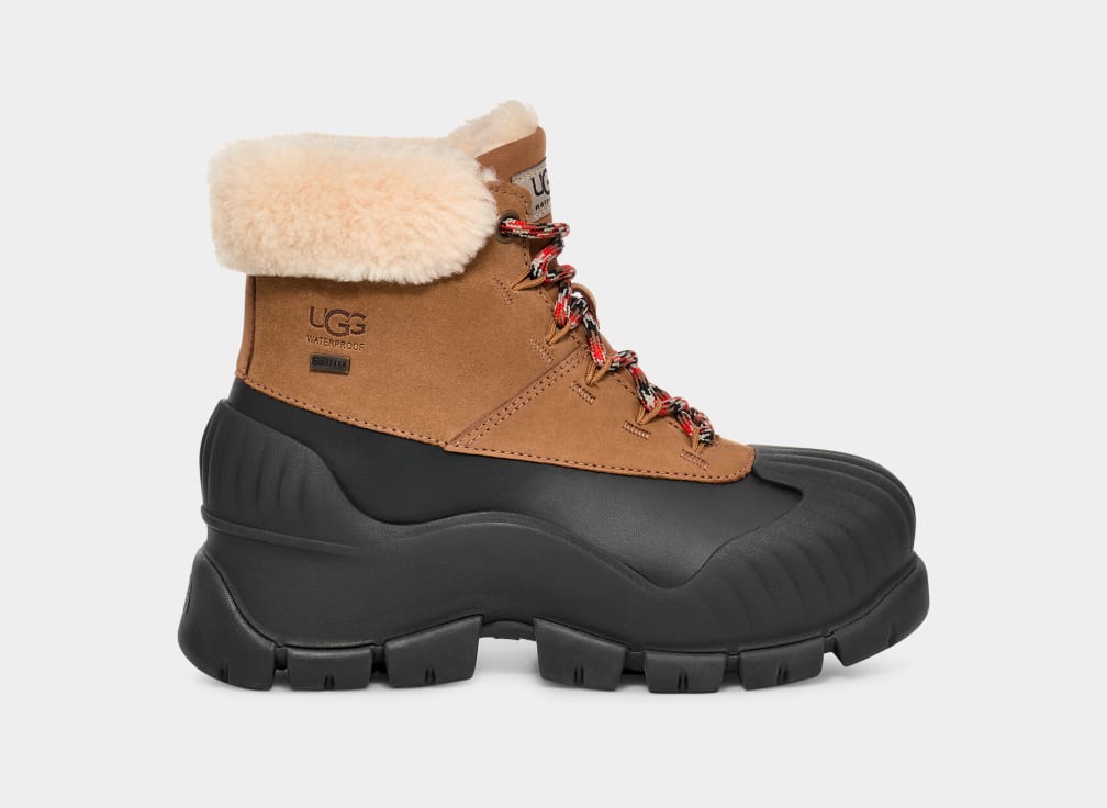 Brown Ugg Adiroam Hiker Women Boots | 096354-VKY