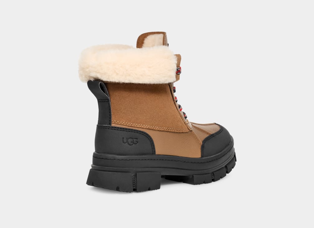 Brown Ugg Ashton Addie Women Boots | 317054-PDX