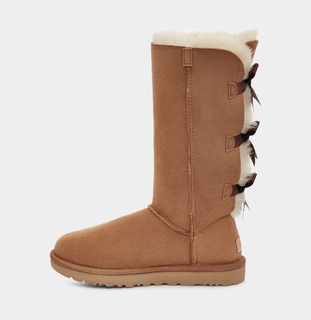 Brown Ugg Bailey Bow Tall II Women Boots | 635897-HSP