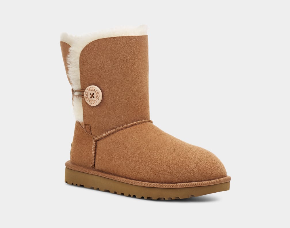 Brown Ugg Bailey Button II Women Boots | 538207-ELX