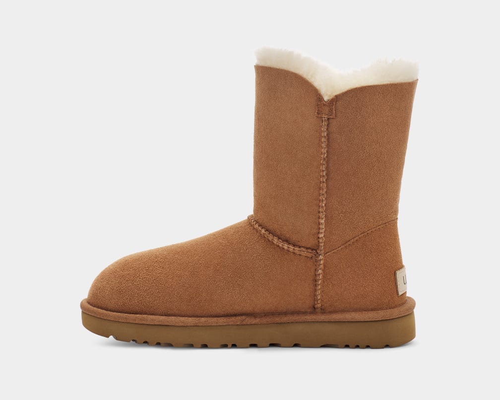 Brown Ugg Bailey Button II Women Boots | 538207-ELX