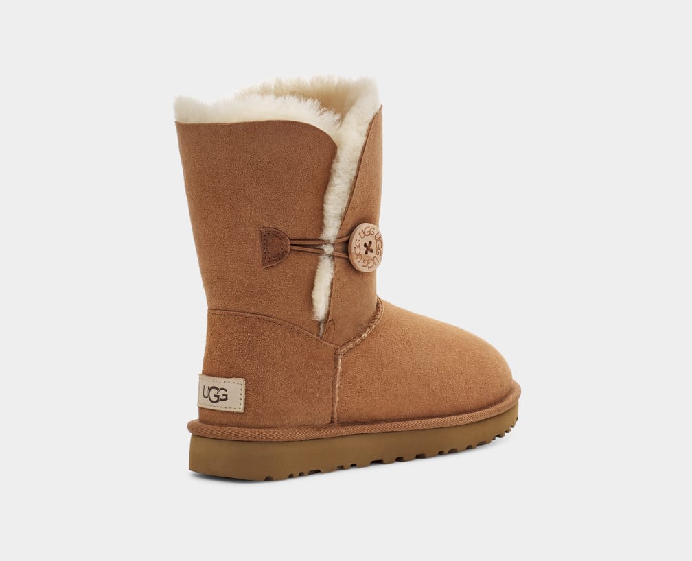 Brown Ugg Bailey Button II Women Boots | 538207-ELX