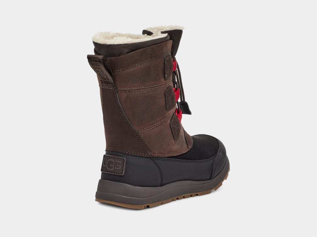 Brown Ugg Bellemore Weather Kids' Boots | 180964-DHO