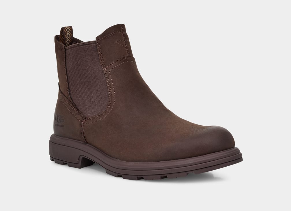 Brown Ugg Biltmore Men Chelsea Boots | 360582-CMD